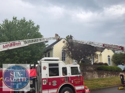 Lightning sparks house fire in Upper Fairfield Township